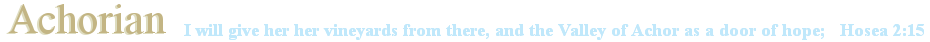 Achorian Logo